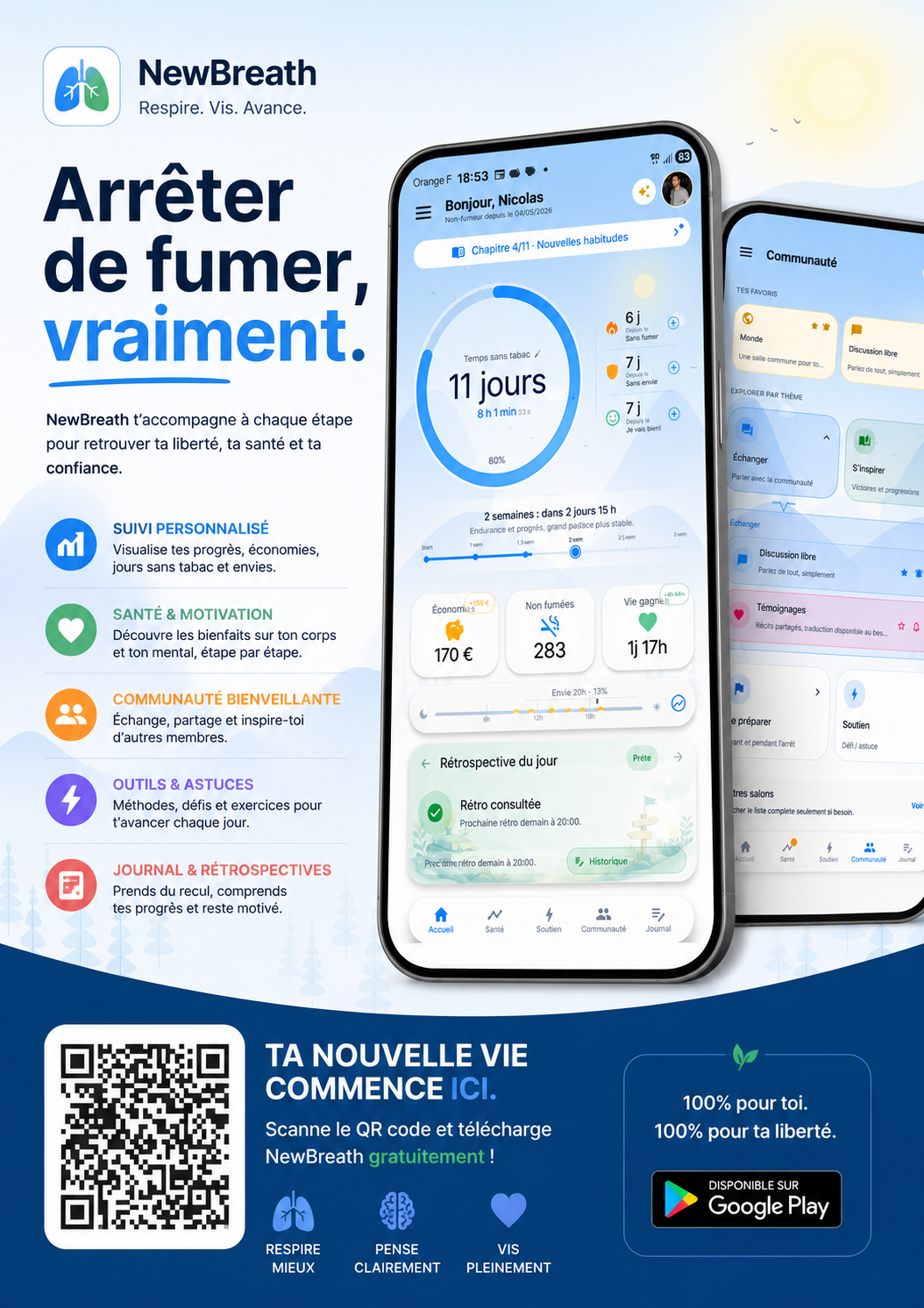 Illustration promotionnelle NewBreath